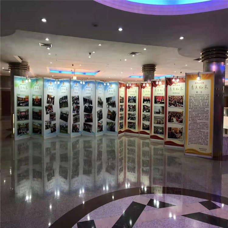 全新展板搭建 标准展位布置 展架安装租售服务